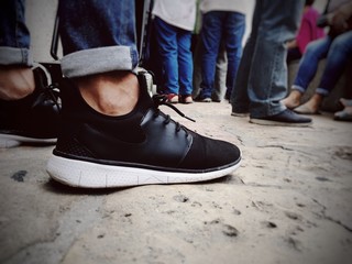 people on the street