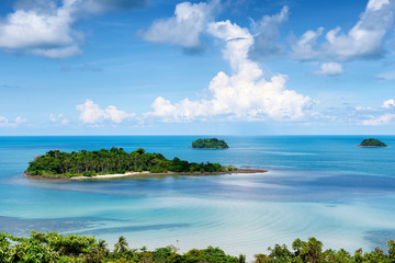 Chang tropical islands, Trat archipelago in Thailand