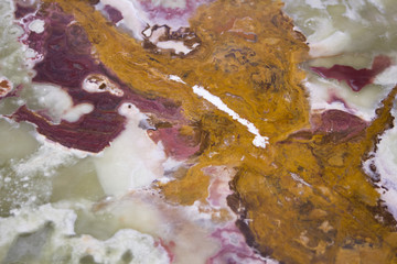 Naklejka premium Verde onyx lozeta mármol granito