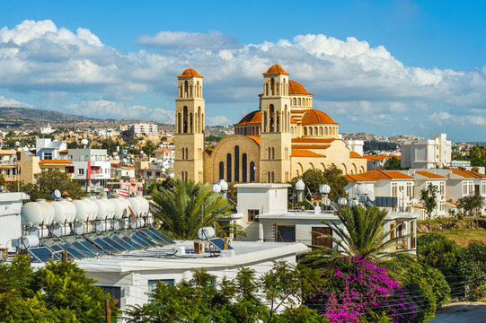 Agioi Anargyroi church in Paphos, Cyprus