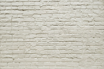 Old grey brick wall background texture
