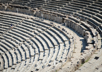 Fototapeta na wymiar Greece. Ancient Theatre in Epidaurus (also Epidauros, Epidavros)