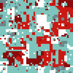 Christmas Pixel Pattern