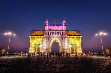 Naklejka premium Gateway Of India Mumbai Mumbai