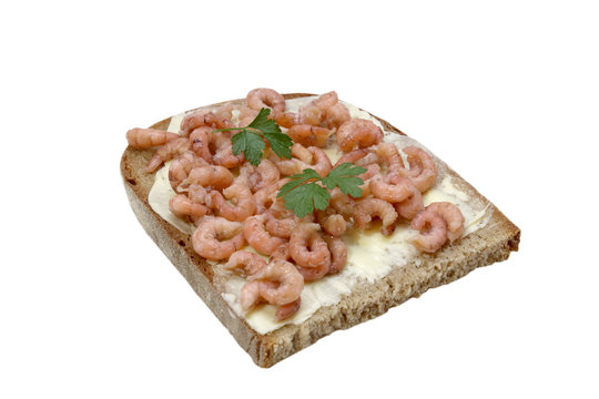 Krabbenbrot mit Salzbutter