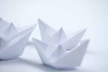 paper boats