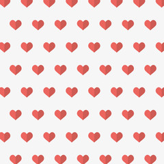 Materiał do szycia Valentine seamless pattern.