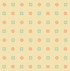 Digital seamless pattern background.