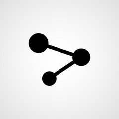 Network icon. Vector