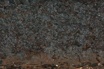 Front view  of  rusty texture or background. Copy space. Place for text. graphic resource