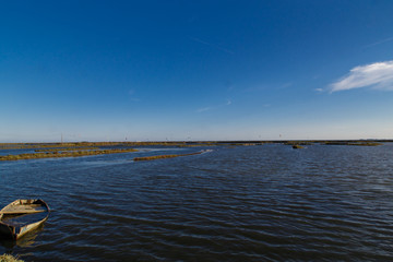 Delta de l'Ebre reservoir from Catalonia