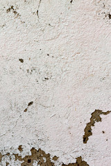 The vertical view of old,white, grey grunge concrete texture or background. Copy space. graphical resource