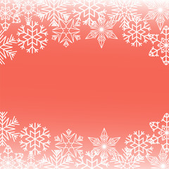 Christmas snowflakes. Vector illustration.