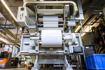 Intaglio Gravure Printer Equipment Paper Rolls Industrial Machine Print Material Nobody