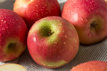 Raw Red Organic Pink Lady Apples