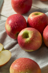 Raw Red Organic Pink Lady Apples