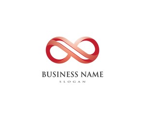 Infinity logo template