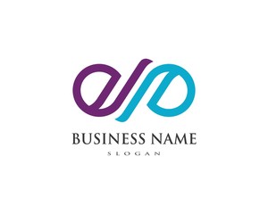 Infinity logo template