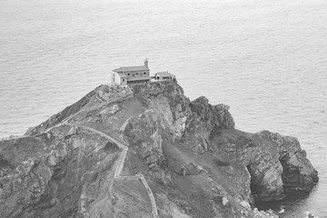 The hermitage of San Juan de Gaztelugatxe, scene of the famous series