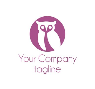 purple owl logo