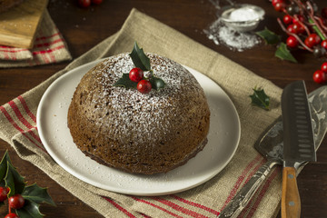Sweet Homemade Christmas Figgy Pudding