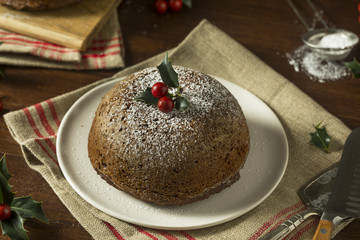 Sweet Homemade Christmas Figgy Pudding