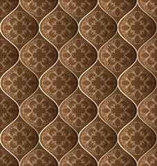 Fototapety  seamless background with vintage pattern