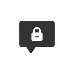 Message 01 Glyph - Encrypted Conversation Icon
