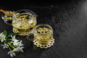 ジャスミンティー　Beautiful jasmine tea