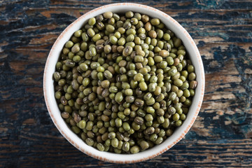 Green Gram in a Bowl
