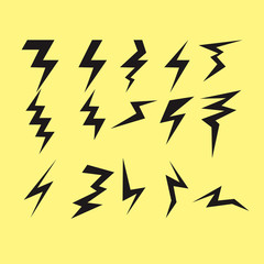 electric symbol set vector