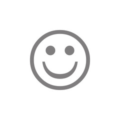 Fototapeta premium happy emoticon icon. Web element. Premium quality graphic design. Signs symbols collection, simple icon for websites, web design, mobile app, info graphics