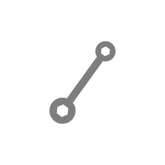 hand draw wrench icon. Web element. Premium quality graphic design. Signs symbols collection, simple icon for websites, web design, mobile app, info graphics
