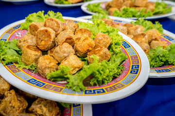 Thailand food vegetable dish