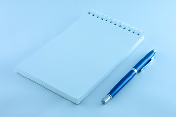 notepad and pen to record