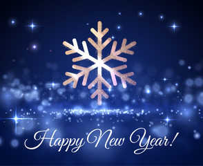 Christmas and New Year background. Vector eps10.