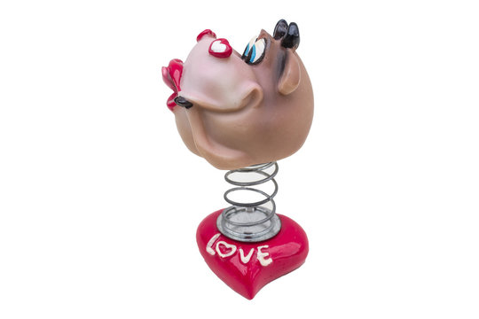 An interesting souvenir for Valentine's Day.