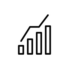 Growth line icon