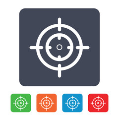 business target marketing icon