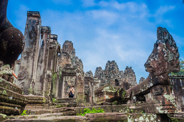 Cambodia ancient castle