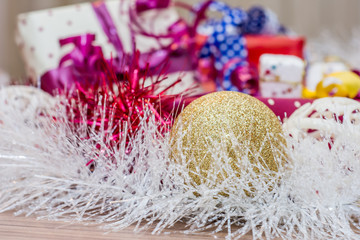 New Year 2018 and Chritmas photos for postcards and greeting cards