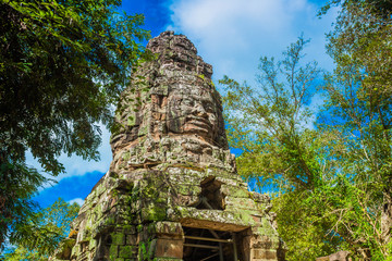 Cambodia ancient castle