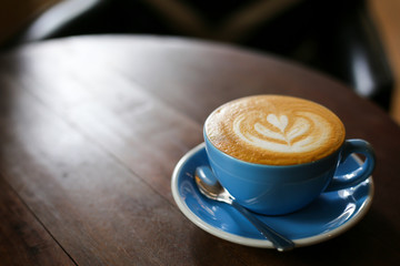 coffee cup latte art