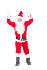 Fototapeta na wymiar Santa Claus isolated on white background
