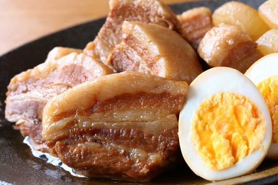角煮　Braised Pork Belly