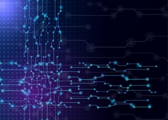 Abstract technological background