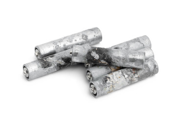 alkaline batteries isolated