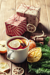 Christmas mulled wine