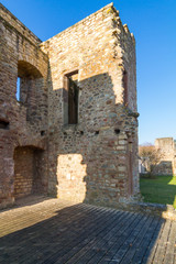 Castle ruins in Pettingen