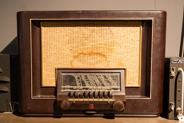 Old retro radio